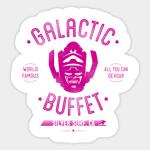 Galactic Buffet Sticker by RobGo